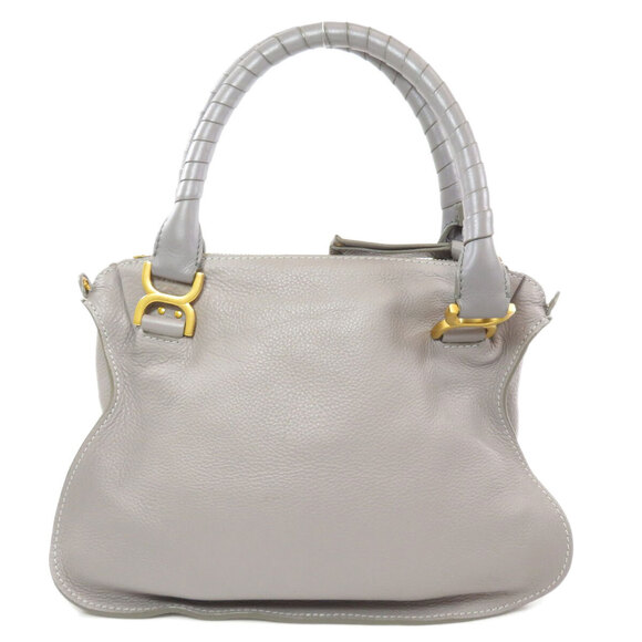 Chloe Marcie Leather Handbag - Picture 2 of 10